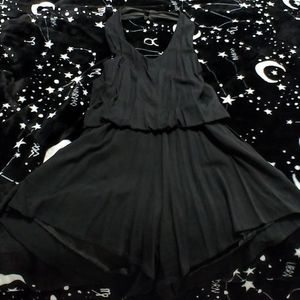 Beautiful black halter neck romper